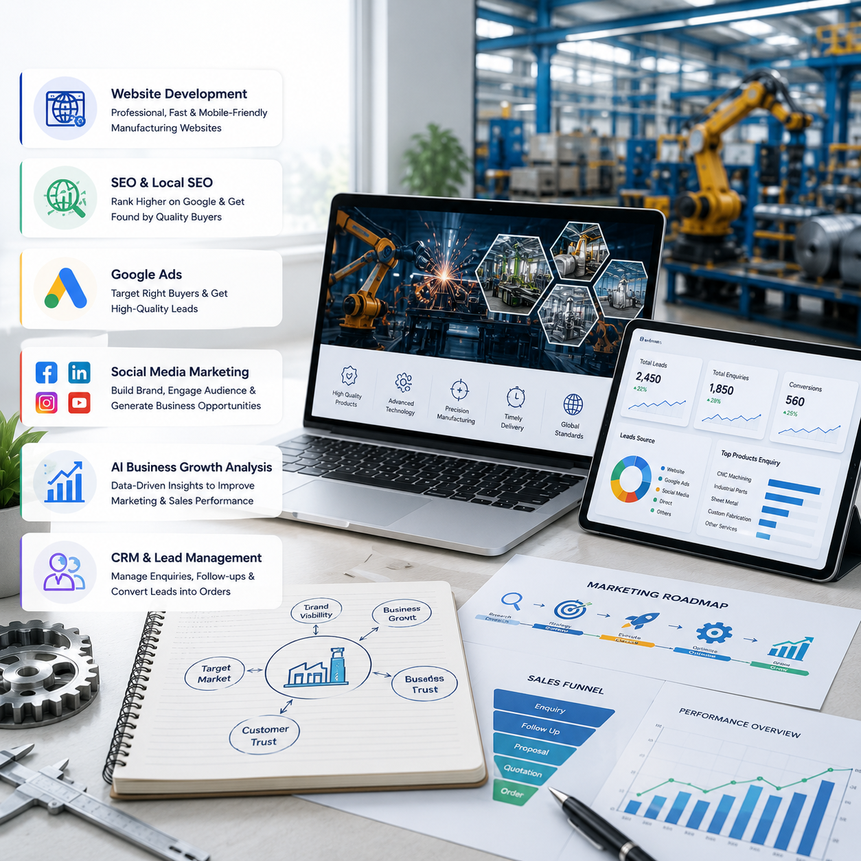 Manufacturing digital growth