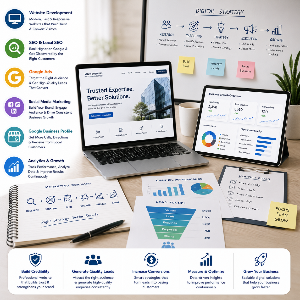 Professional services digital growth