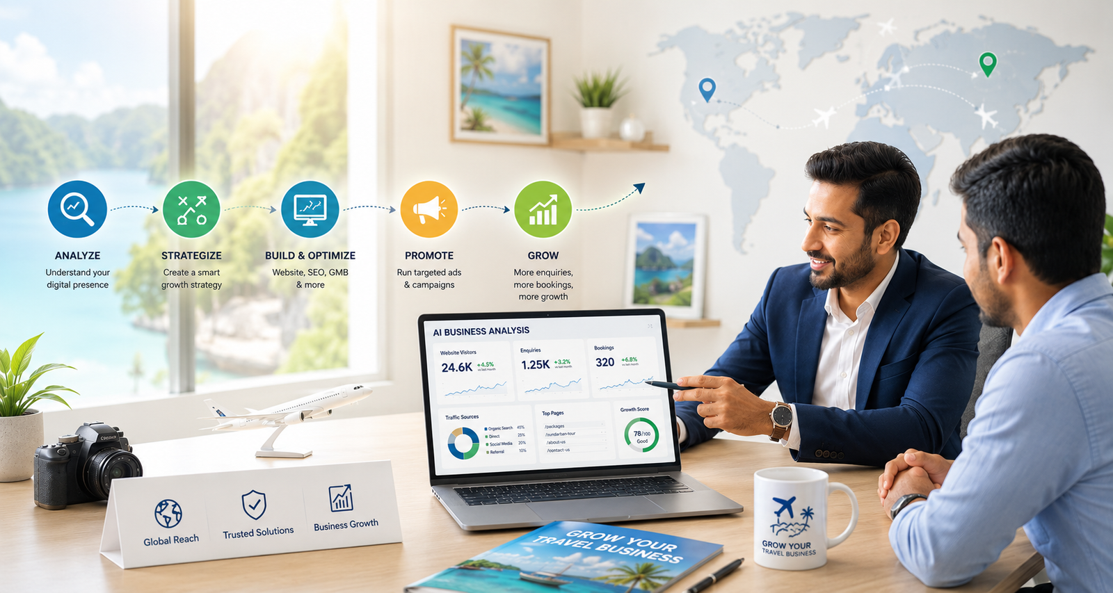 Travel agency digital growth